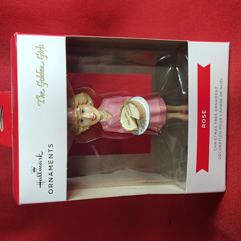 Hallmark Holiday Ornament Rose, Golden Girls